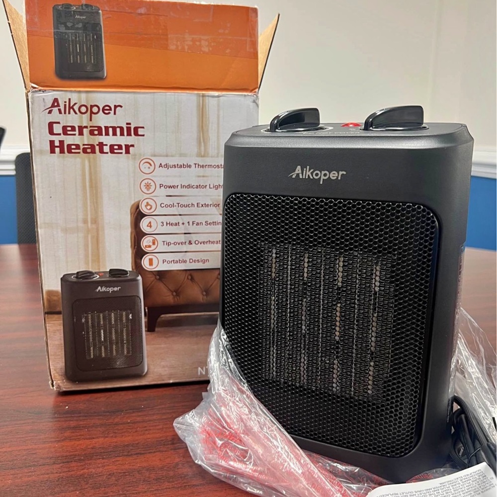 Aikoper Black Ceramic Heater